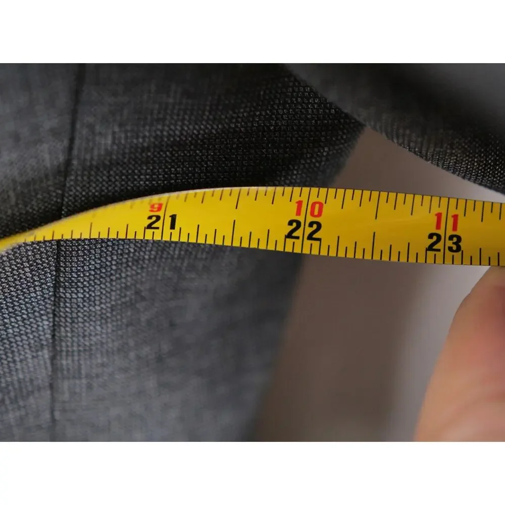 Suit Supply 46 Sienna pocket Vitale Barberis Wool Super Blazer Gray